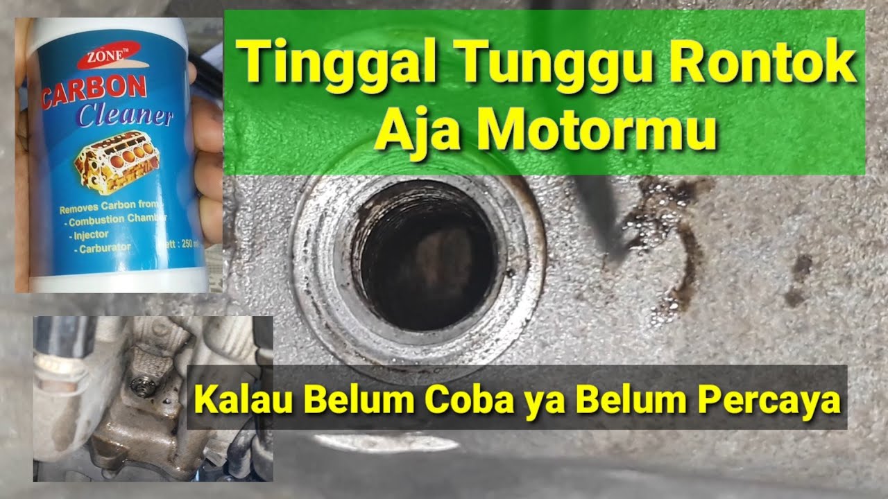 Uji Coba Carbon Cleaner Beneran Katanya Kalau Yang Kaleng Semprot Bukan Carbon Cleaner