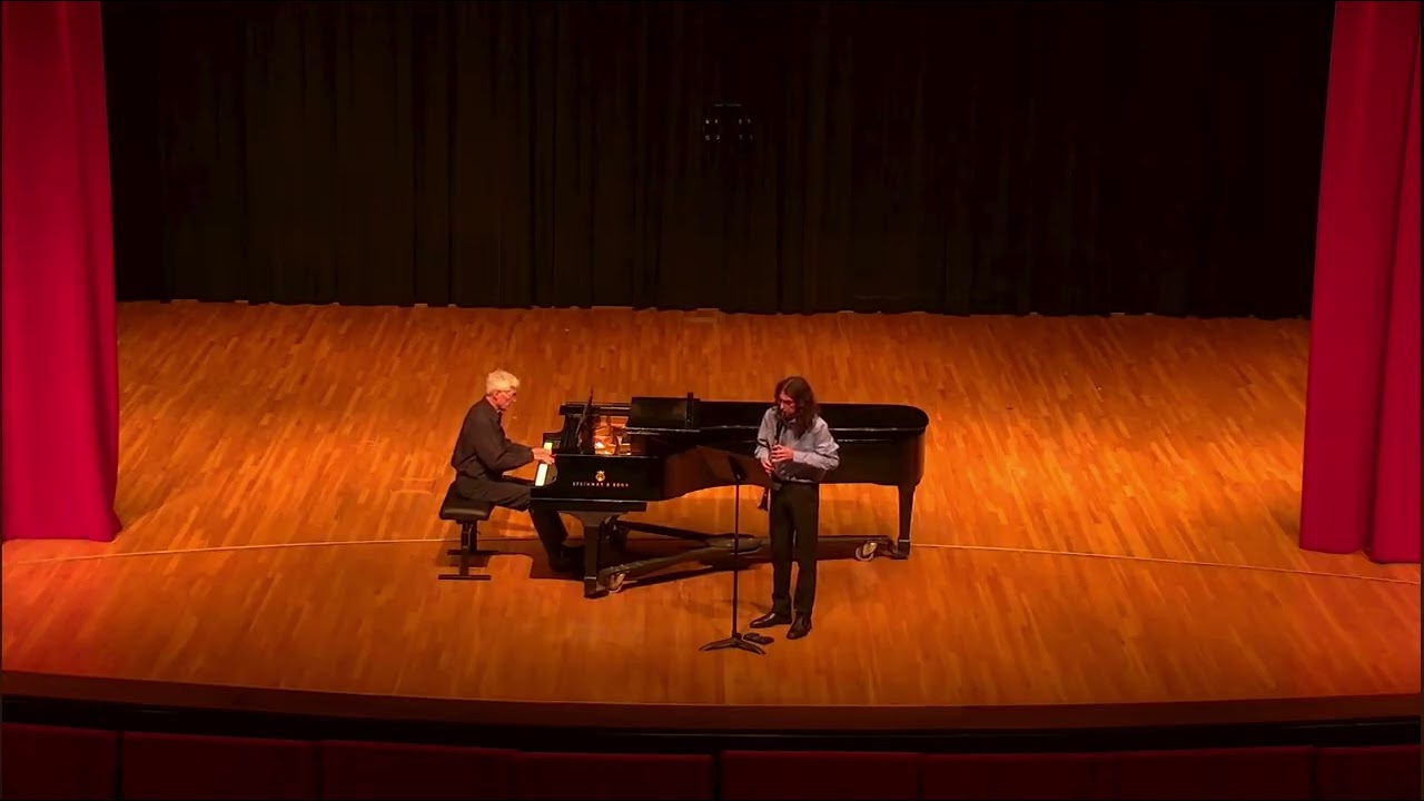 Paul Hindemith Clarinet Sonata I. Mäßig bewegt