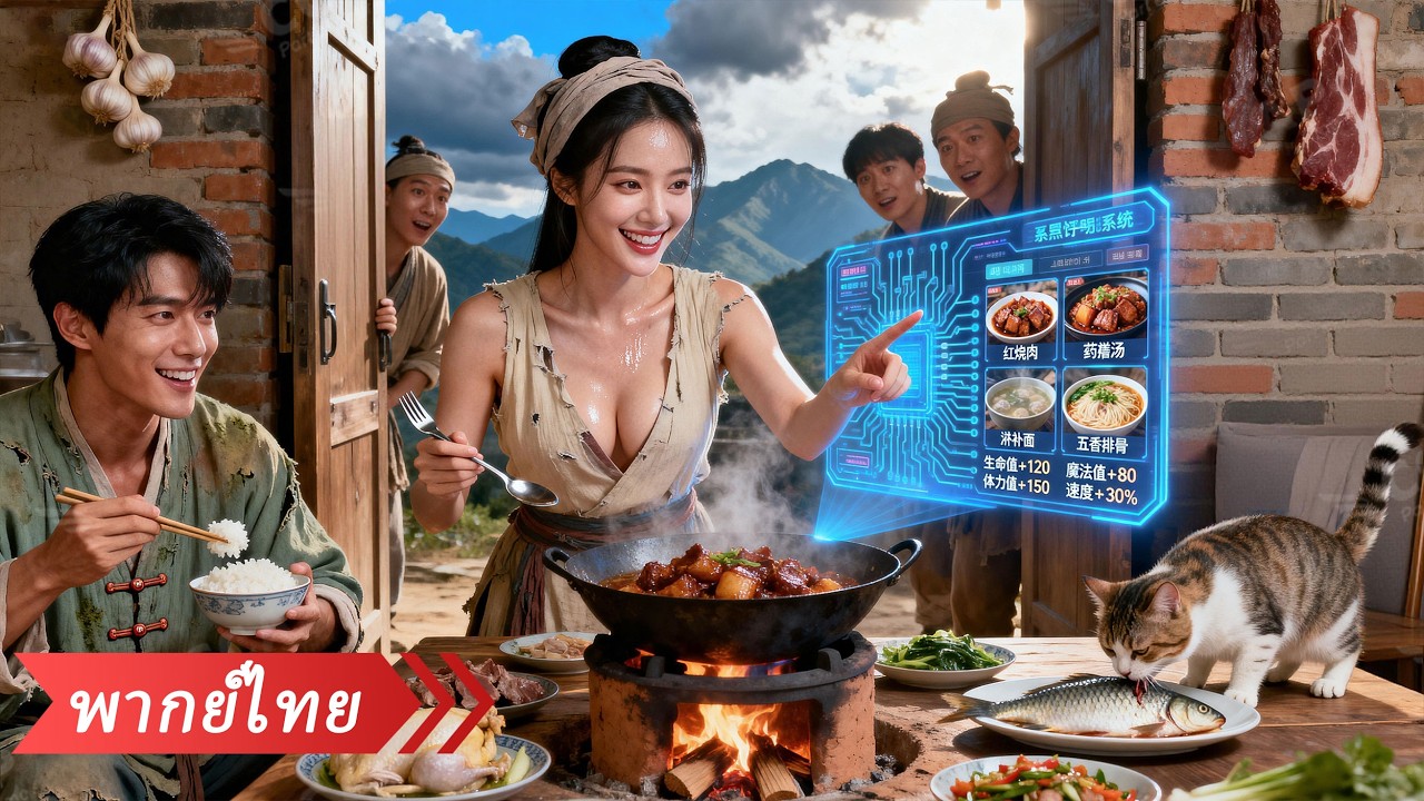 สาวทะลุมิติมายุคอดอยาก พร้อมระบบ VIP ที่ช่วยทั้งบ้านให้รอดพ้นความหิว แถมยังได้สามีหล่ออีกต่างหาก!