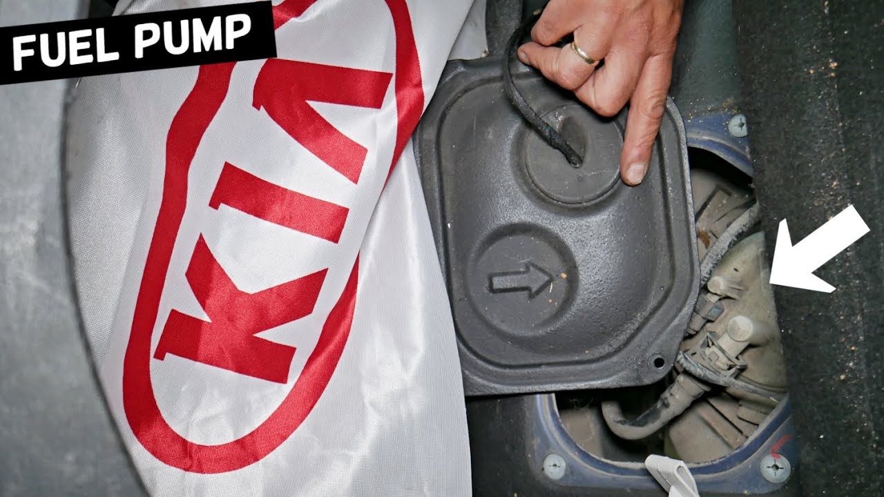 Замена топливного насоса KIA OPTIMA. Объяснение расположения.