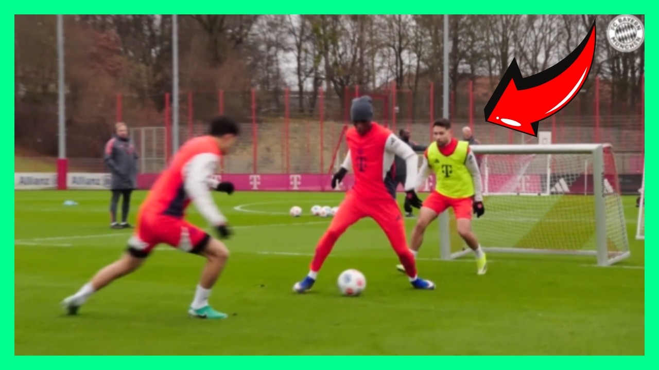 ⚽🎯Reaction DRILL 2v1 + Passing Drills Bayern Munich