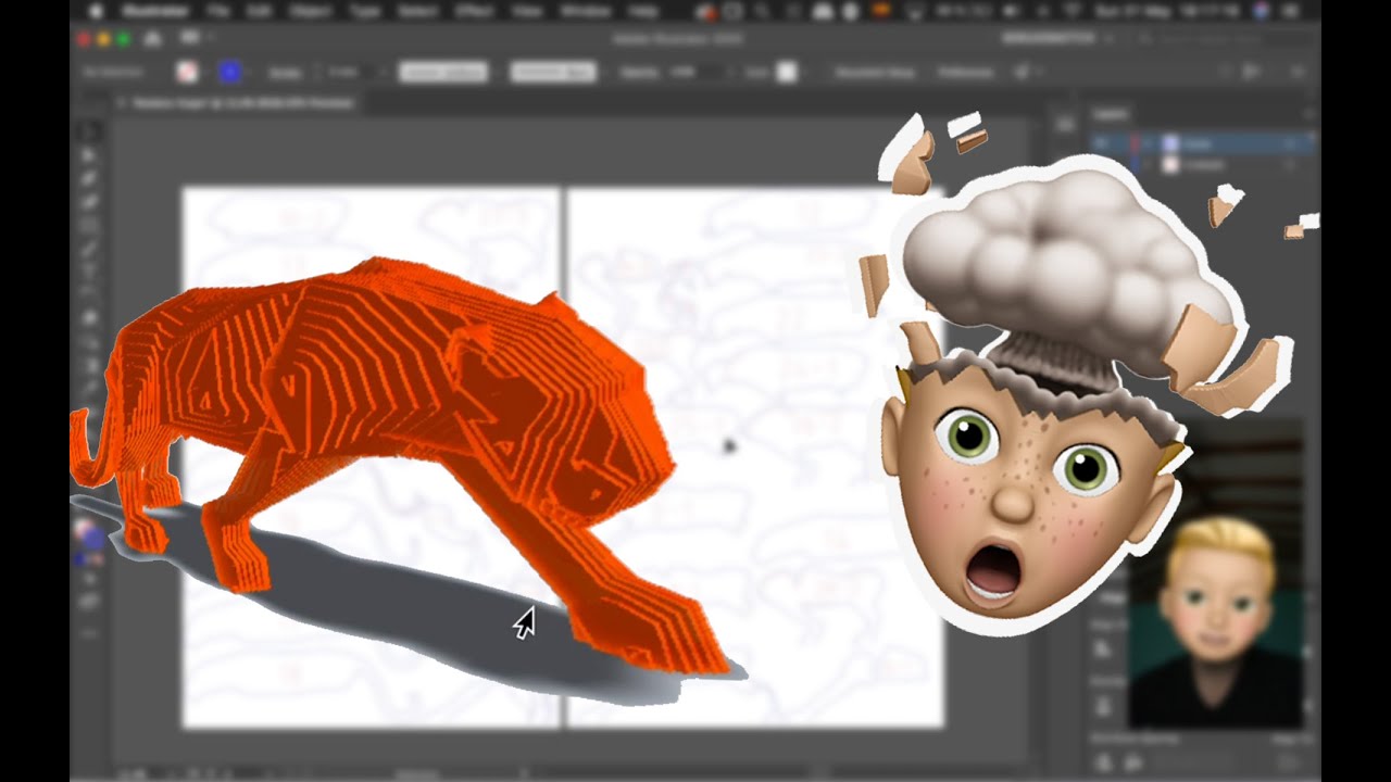 Construye cualquier objeto 3d en madera, cartón o plástico ! Utilizando corte laser y pocos pasos.