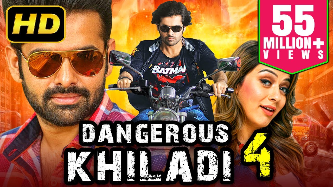 Dangerous Khiladi 4 - Ram Pothineni Superhit Romantic Hindi Dubbed Movie | Hansika Motwani