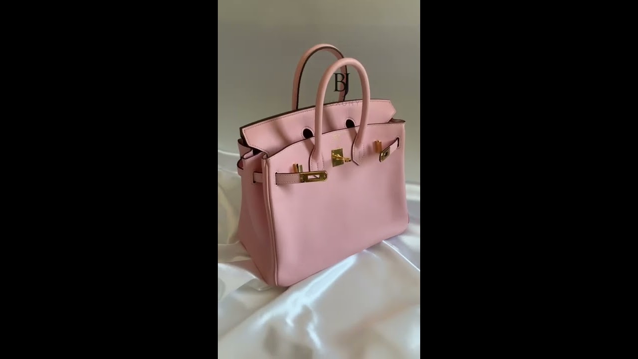 Hermès Birkin 25 in Rose Sakura Color Code 3Q