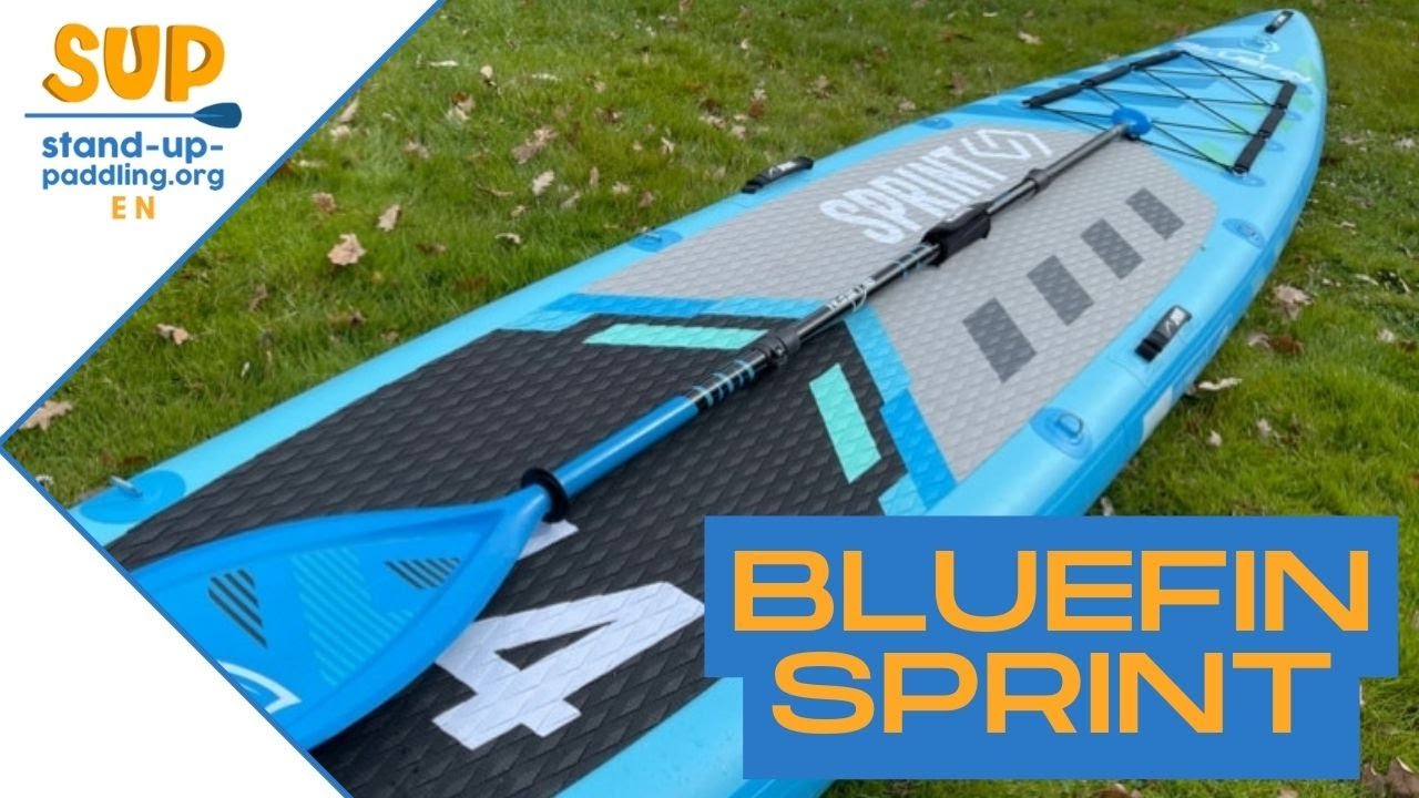 Bluefin Sprint //one of the best race paddle boarding boards // SUP Board Review