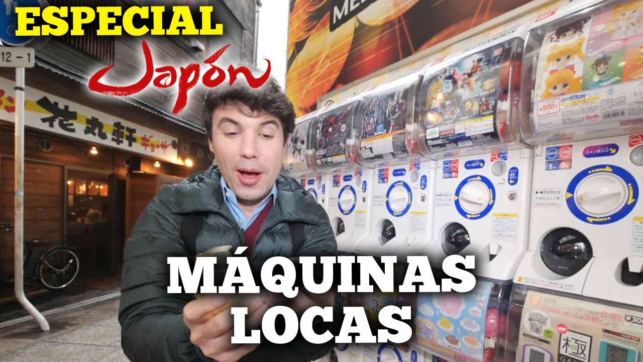 Máquinas Expendedoras Extrañas en Japón // Turismo con Cinescape