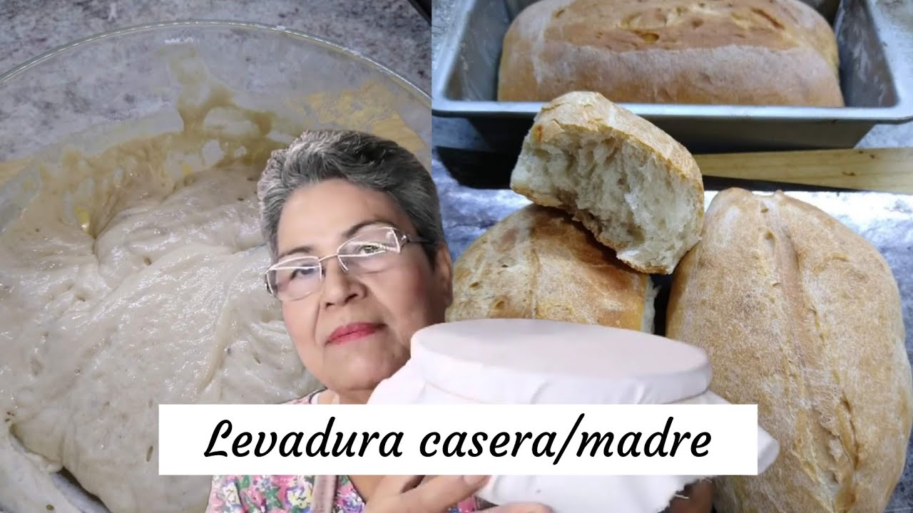 COMO PREPAR LEVADURA CASERA O LEVADURA MADRE  PASO A PASO FACIL RECETA