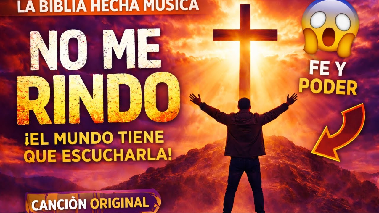 NO ME RINDO | Canción Cristiana Rock | La Biblia Hecha Música (Original)
