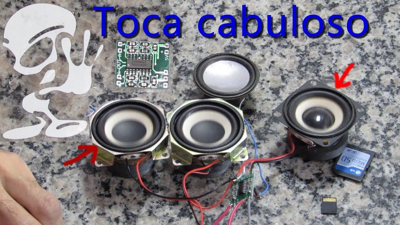 PLAQUINHA AMPLIFICADORA PARA SUA MINIATURA OU MINI PAREDÃO