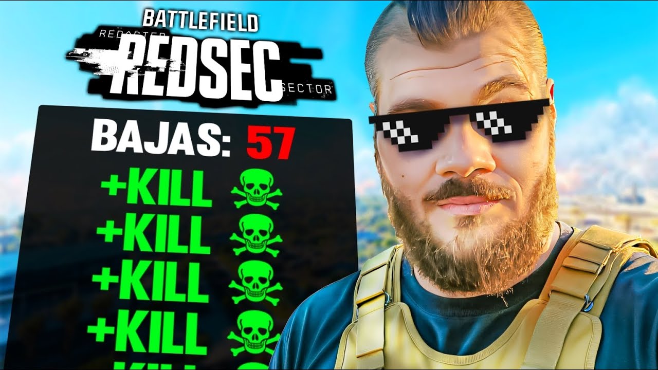 PARTIDAZA EN BATTLEFIELD REDSEC 20 BAJAS Y 57 DE TEAM