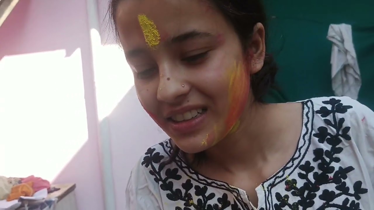 Holi vlog 🫟.#explorepage #holispecial #funny #ytviral #like #comments 