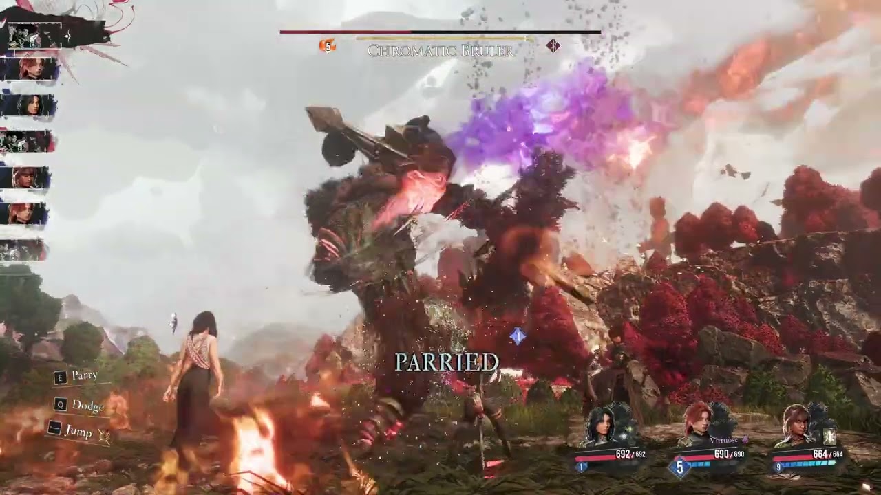 Clair Obscur: Expedition 33 - Chromatic Bruler Fight [ No Damage ]