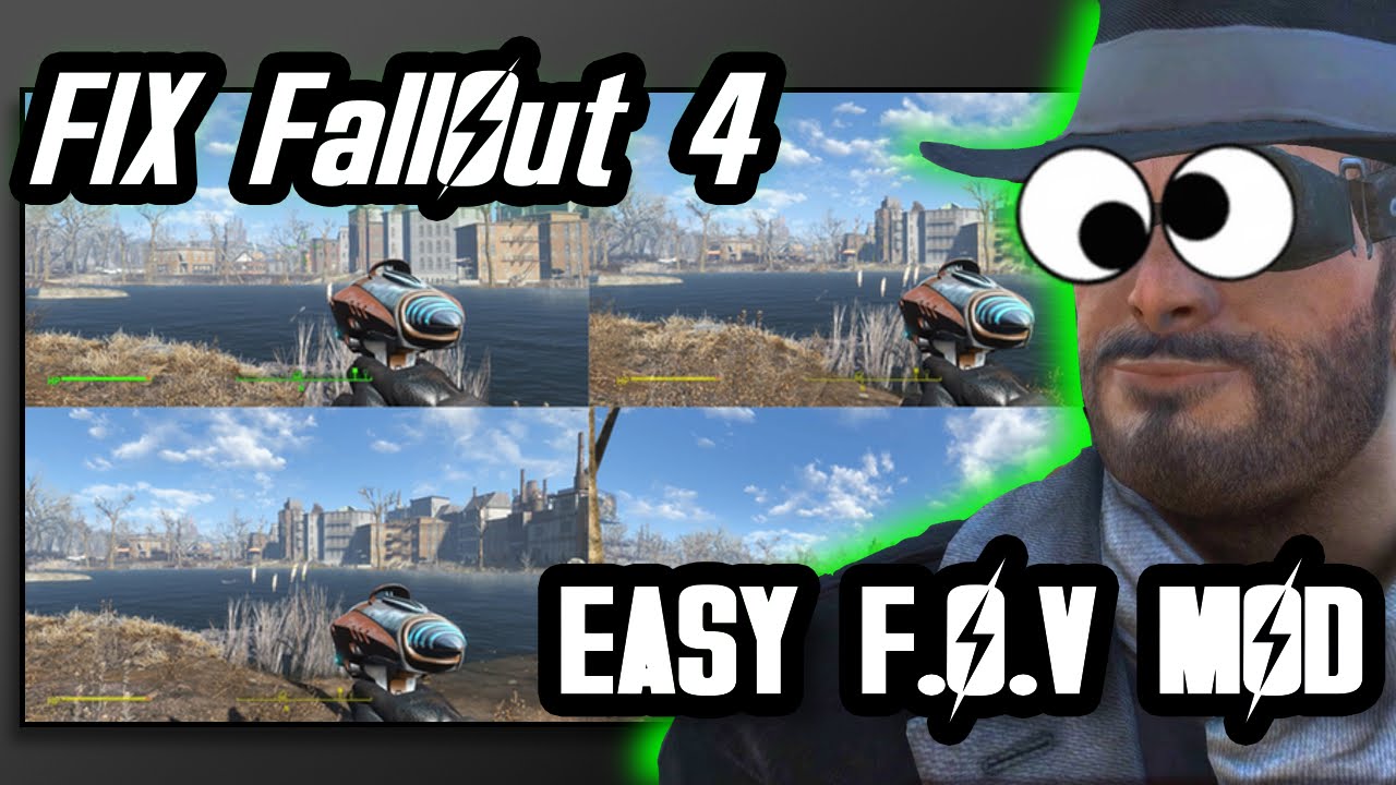 Easy Fallout 4 Mod - FIX your Field Of View… & More Hidden Settings