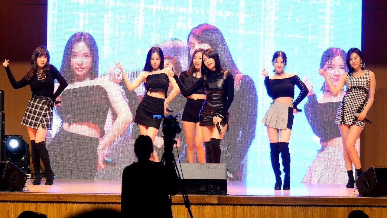 191002 에이핑크 (Apink) Alright [4K] 직캠 Fancam (경희대학교) by Mera