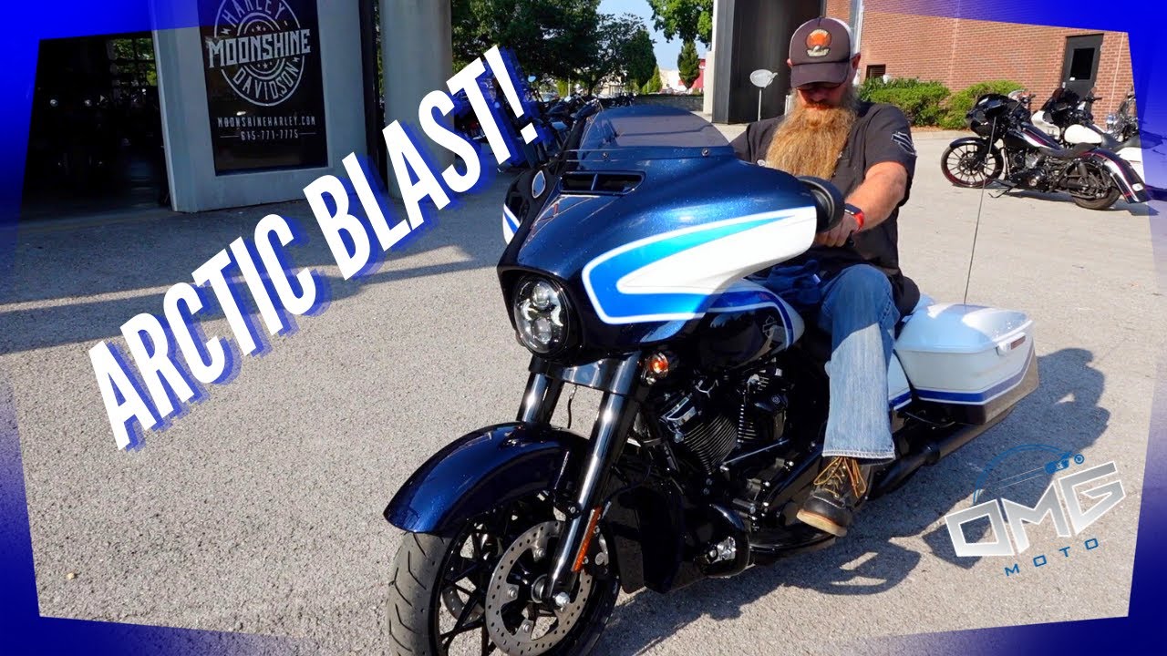Arctic Blast Harley Davidson (индивидуальная покраска)