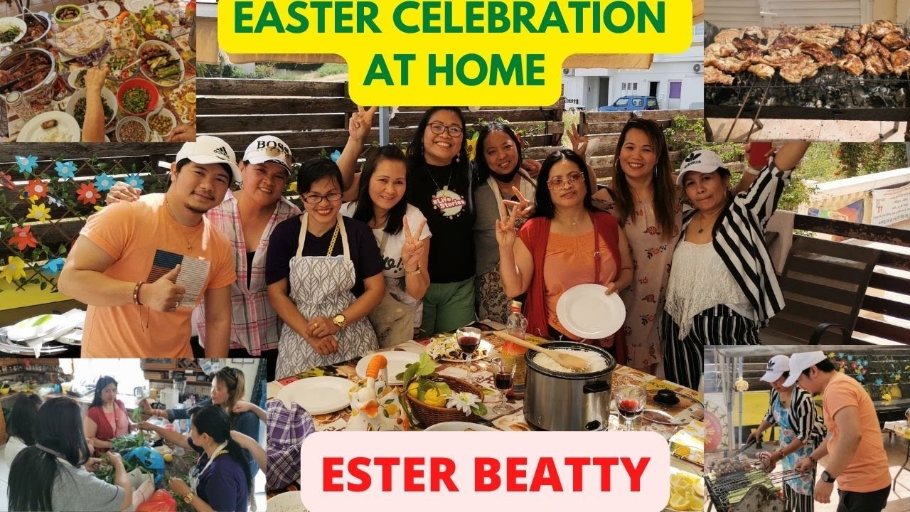 Easter celebration at home 240422 ‖ Ester Beatty
