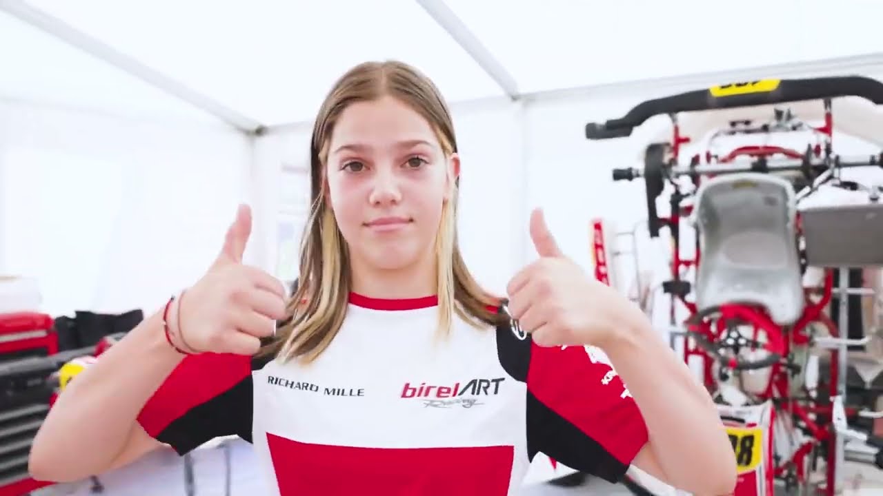 Birel Art Racing Team setup for the 2022 Fia Karting European Championship in Franciacorta