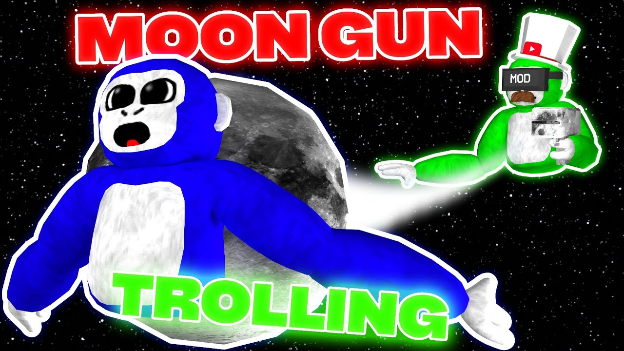 Moon Gun Trolling In Dark Silence Is CHAOS! 