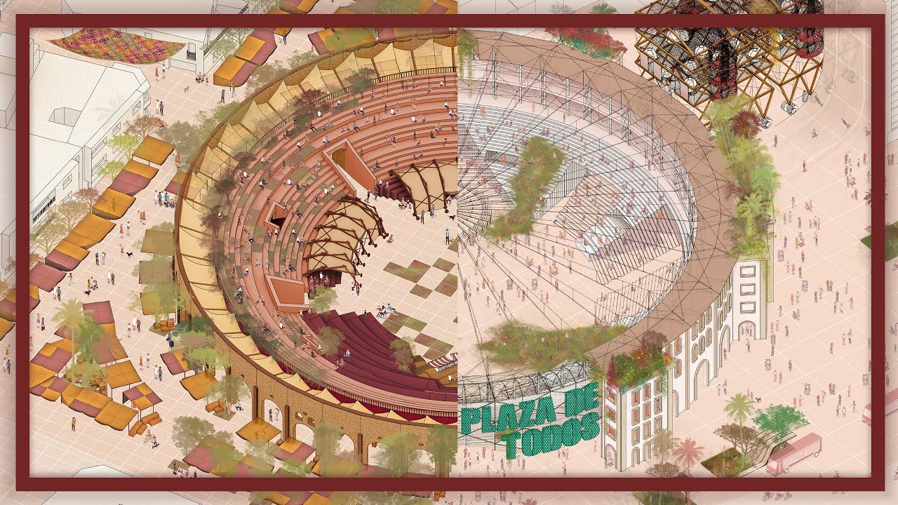 ⭕️ Plaza de TODOS | PFC // TFM | Arquitectura 2020