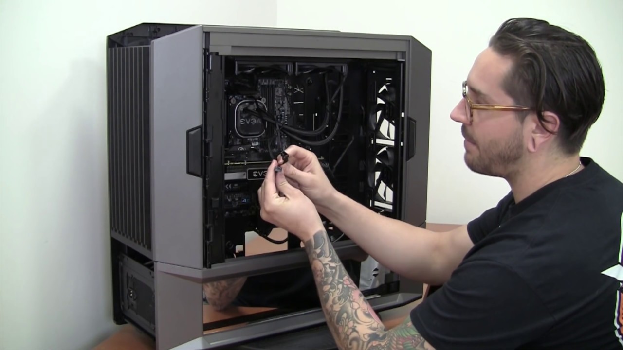 Установка и обзор системы жидкостного охлаждения процессора EVGA Closed Loop CPU Cooler (CLC).