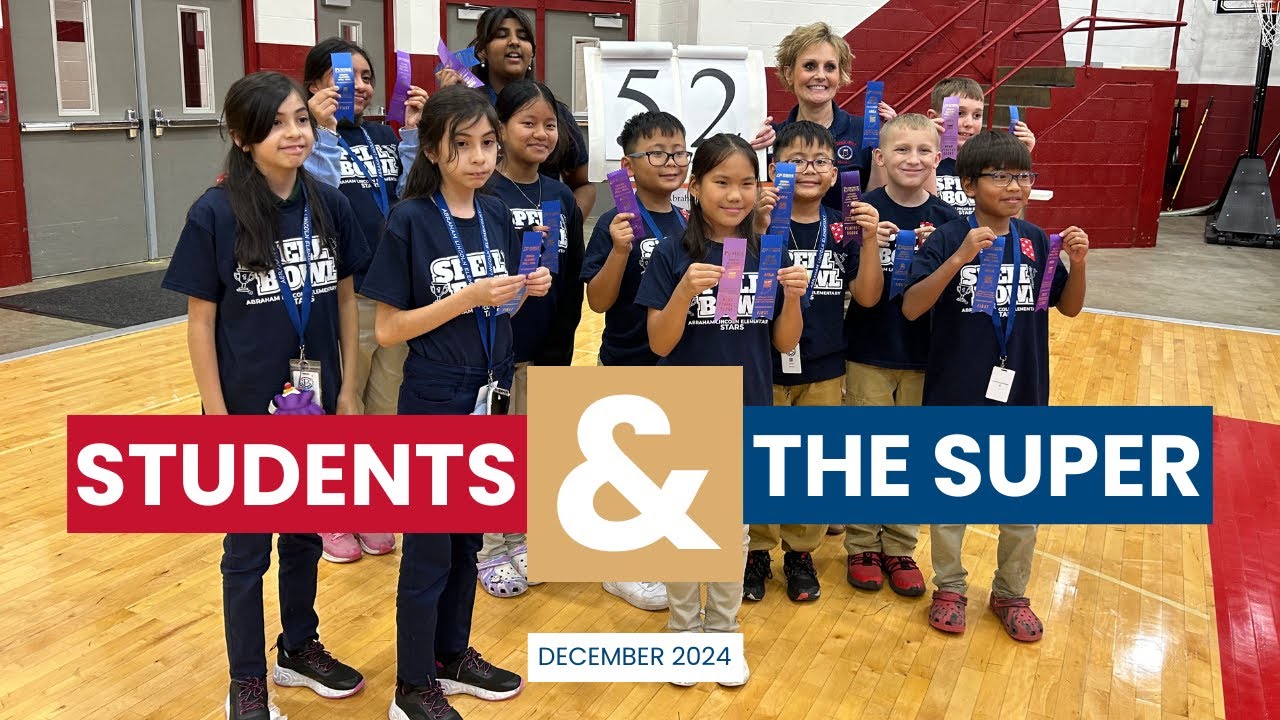 Area Spell Bowl Champions | Students and the Super