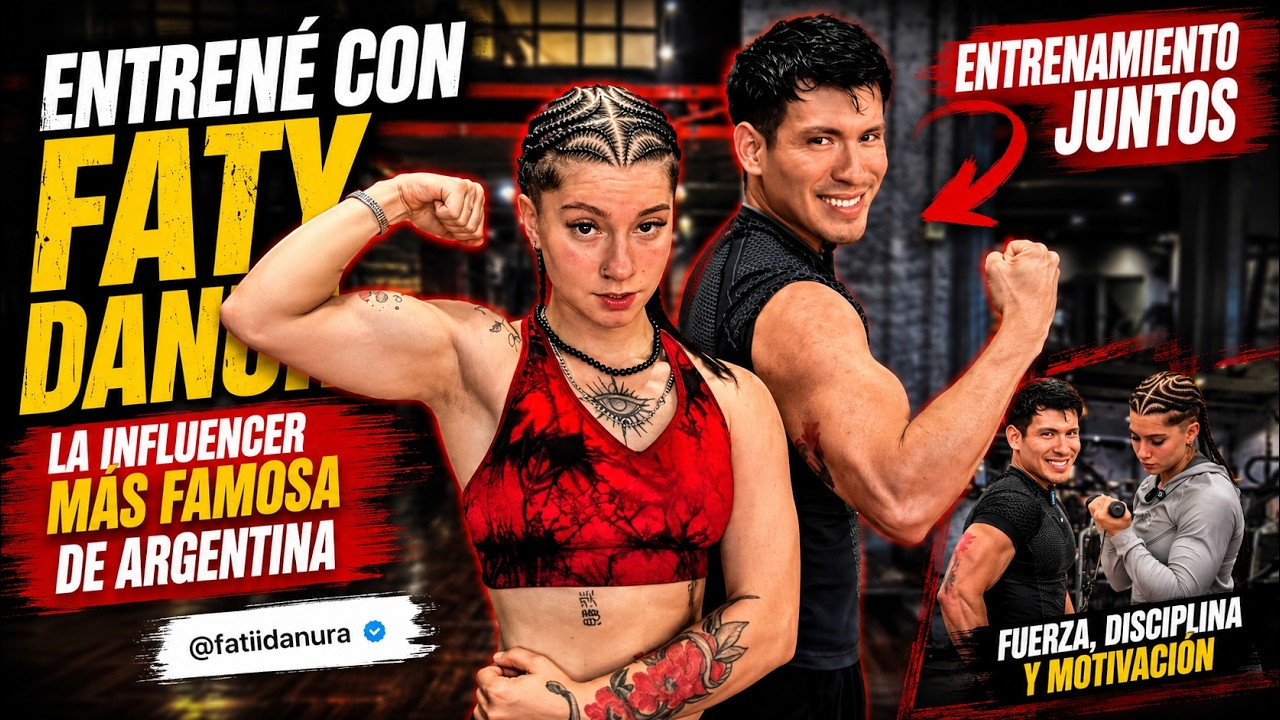 Entrené con Faty… y resultó MUCHÍSIMA más fuerte de lo que pensé 💪😳