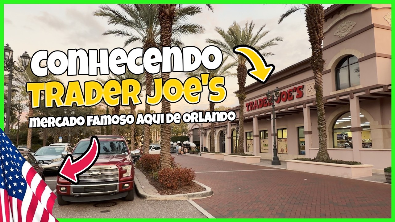 CONHECENDO O TRADER JOE'S - MERCADO FAMOSO AQUI EM ORLANDO