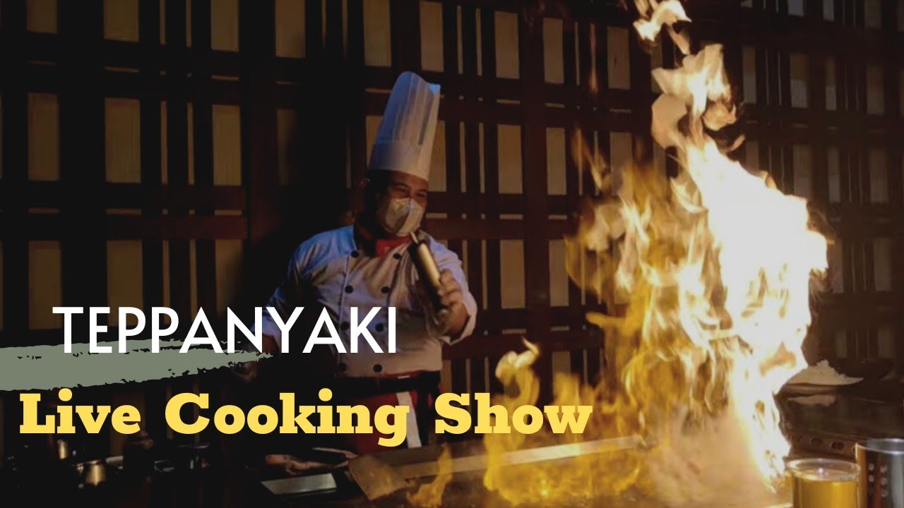 [4K] TEPPANYAKI SHOW || Đầu bếp chế biến m&oacute;n ăn tại b&agrave;n. (p.1) #teppanyaki