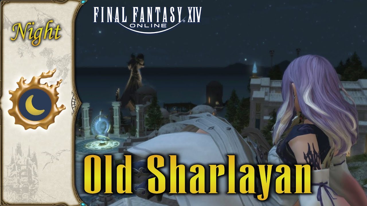 Old Sharlayan Night Theme Extended - FFXIV Endwalker Music & Ambience Soundtrack | #FFXIV