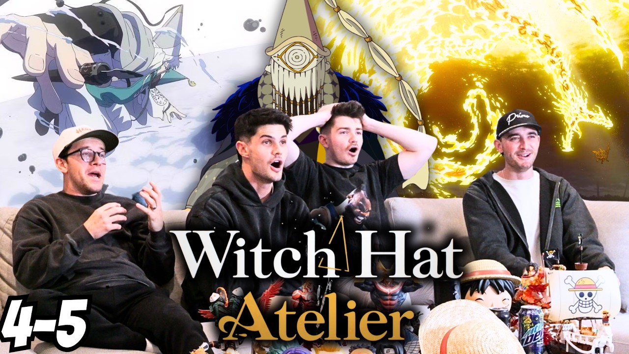 CRAZIEST SCENE OF ALL TIME...Witch Hat Atelier 1x4-5 | FIRST TIME REACTION
