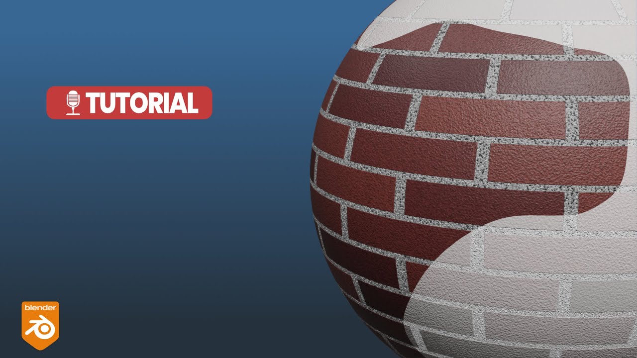 How to make a procedural brick material | Blender 4.0 [UPDATED] | #textures #materials