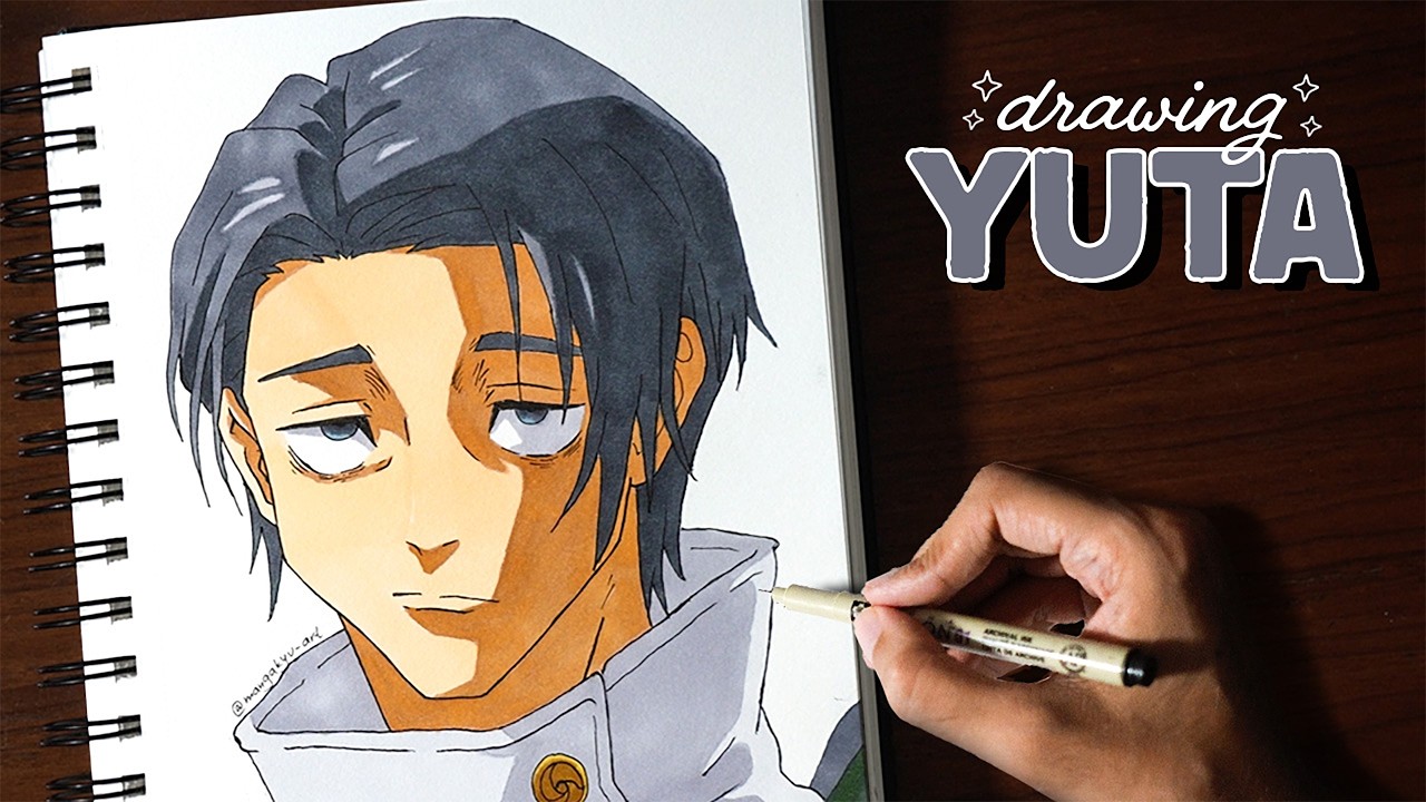 How To Draw Yuta Okkotsu | Jujutsu Kaisen Art Tutorial (Step by Step)