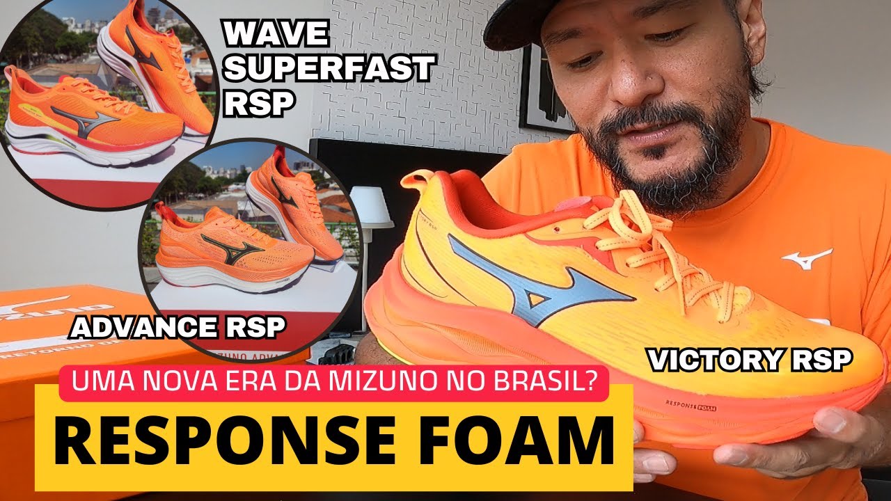 Descubra o Mizuno Response Foam