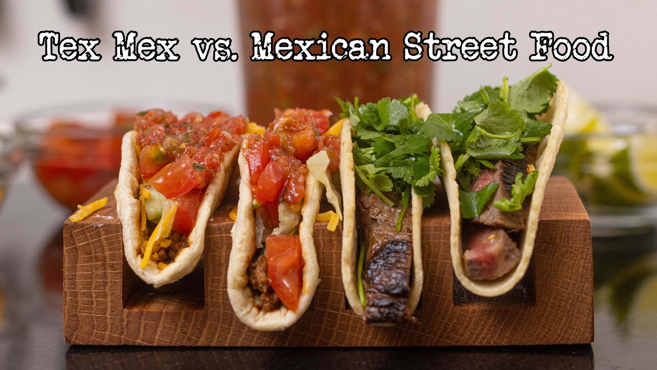 Mexican Street Taco vs Tex Mex Taco | Different Ways | Foodgeek Cooking