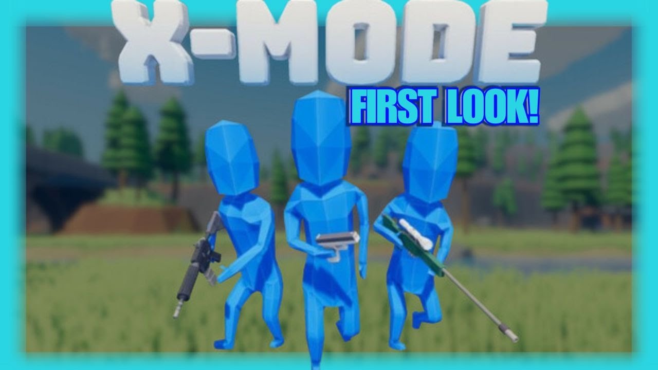 X-MODE | Первый взгляд! | Пиксельный инди-шутер от первого лица | Steam - xzippyzachx