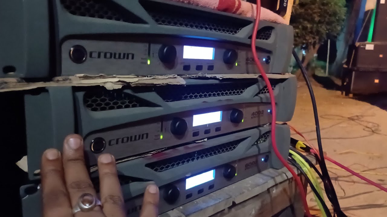 JBL srx725-srx728S-line arrey Vrx932 Crown Xti 6002, 4002 DSP setting Vlog ||yamaha mgp24 с ca20