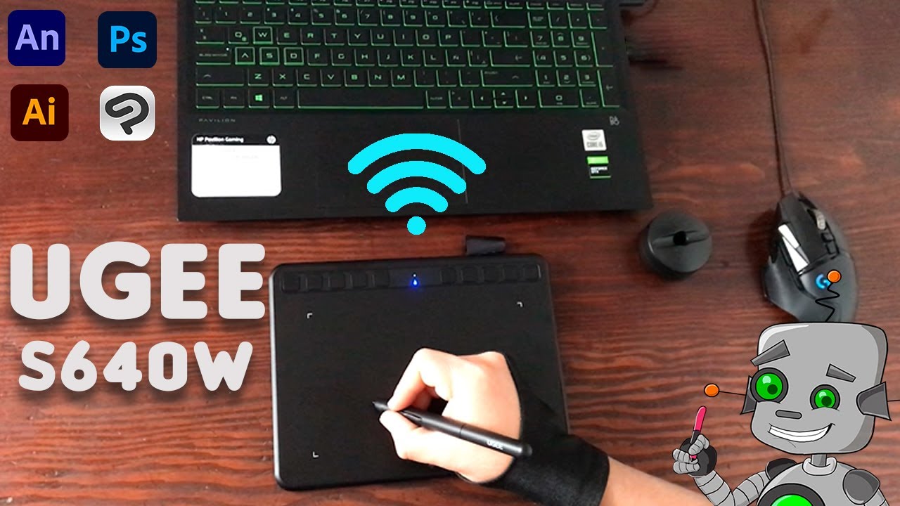 Tableta Gráfica para Ilustradores y Animadores |UGEE S640W
