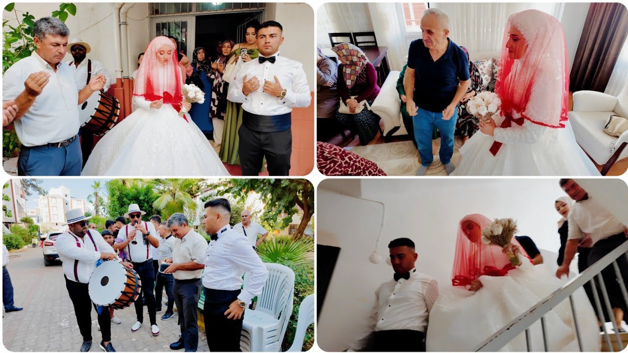 Enes ve Tuğba'nın Gelin Alma ve Düğün Konvoyu /Antalya - Pınarlı