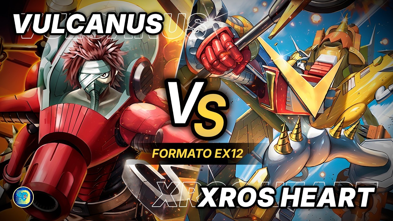 Vulcanusmon vs Xros Heart | Digimon EX12