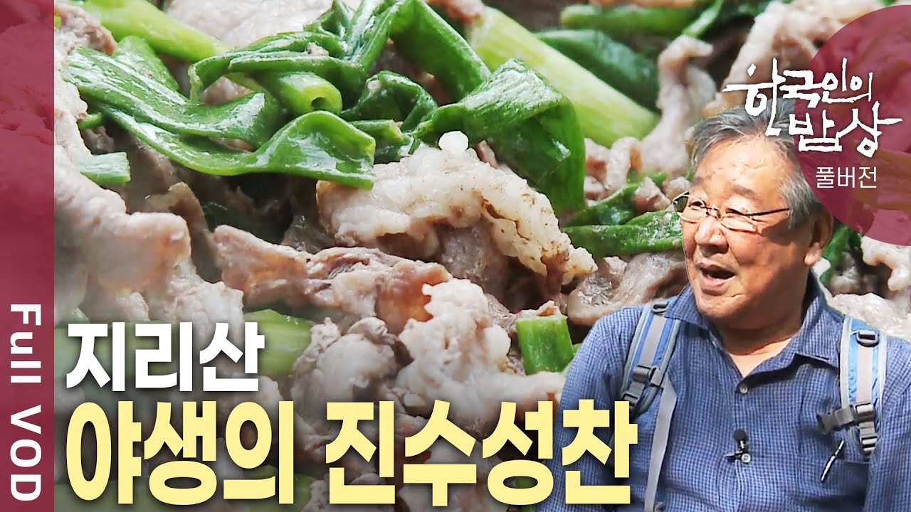 산에서 얻은 것들로 1년을 사는 지리산 사람들! 야생의 맛이 살아 있는 '산중진미'를 만난다!  [한국인의밥상 KBS 20140529 방송]