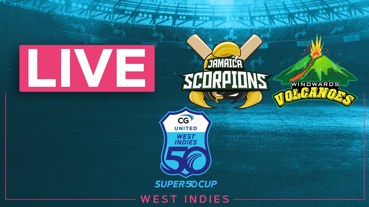 🔴 LIVE Jamaica v Windward Islands | CG United Super50 2024