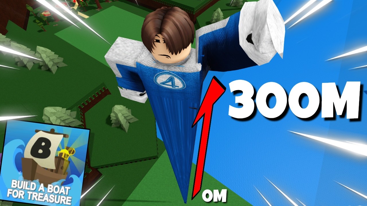 🤫Usei BUGS SECRETOS pra CRIAR os PODERES DO QUARTETO FANTÁSTICO EM BUILD A BOAT!!