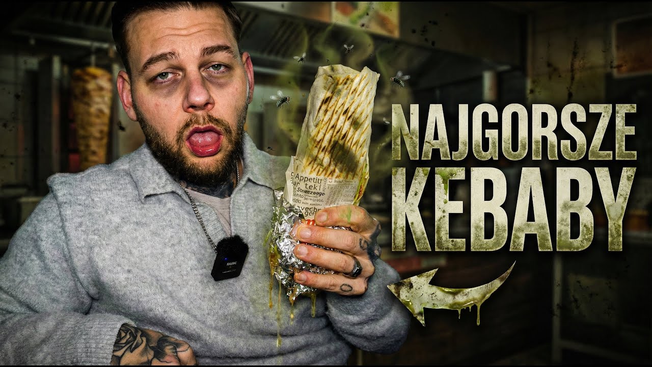 NAJGORZEJ OCENIANE KEBABY W WARSZAWIE! 🤢