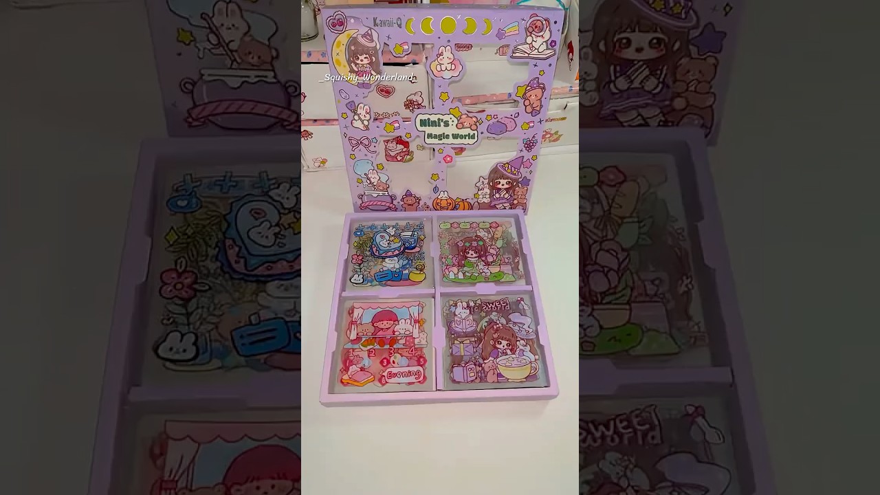 Packing Sanrio Squishies: You Won't Believe This! #shorts #kawaii #sticker #sanrio #squishy