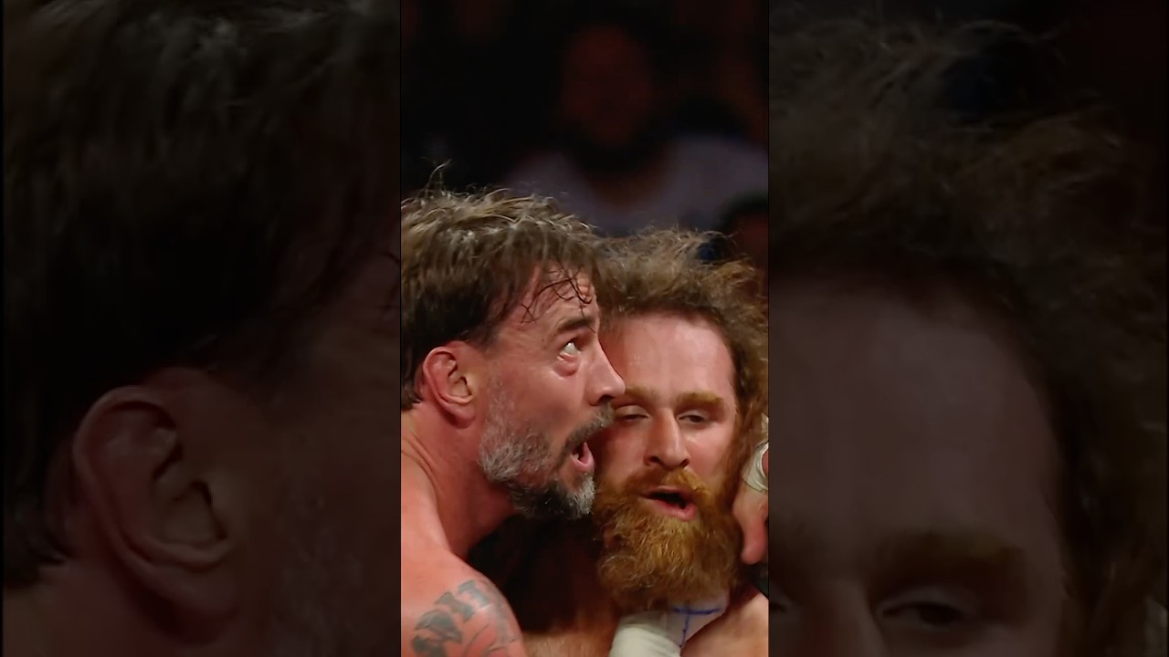 CM Punk’s playing mind games with Sami Zayn 🫠 