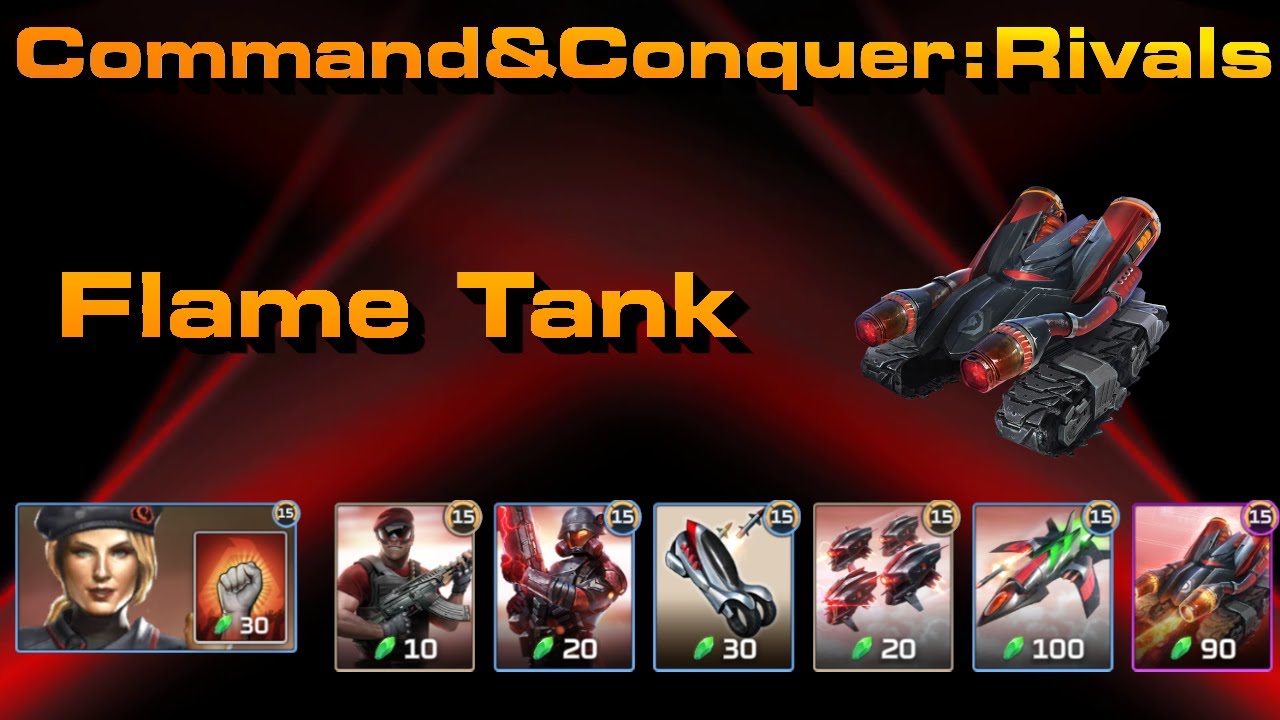 C&C Rivals: Flame Tank!
