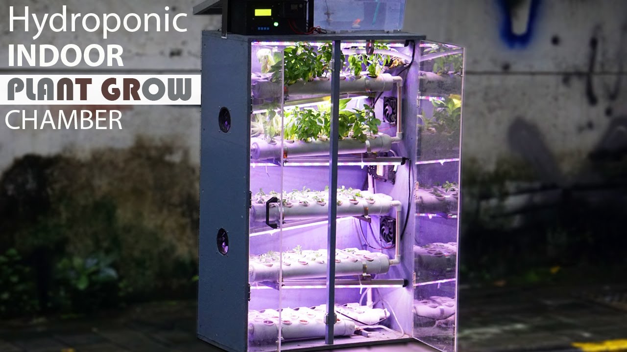 Hydroponic Indoor Grow Tent with Grow Lights & Water Tank | 5 Layer Plant Grow Box