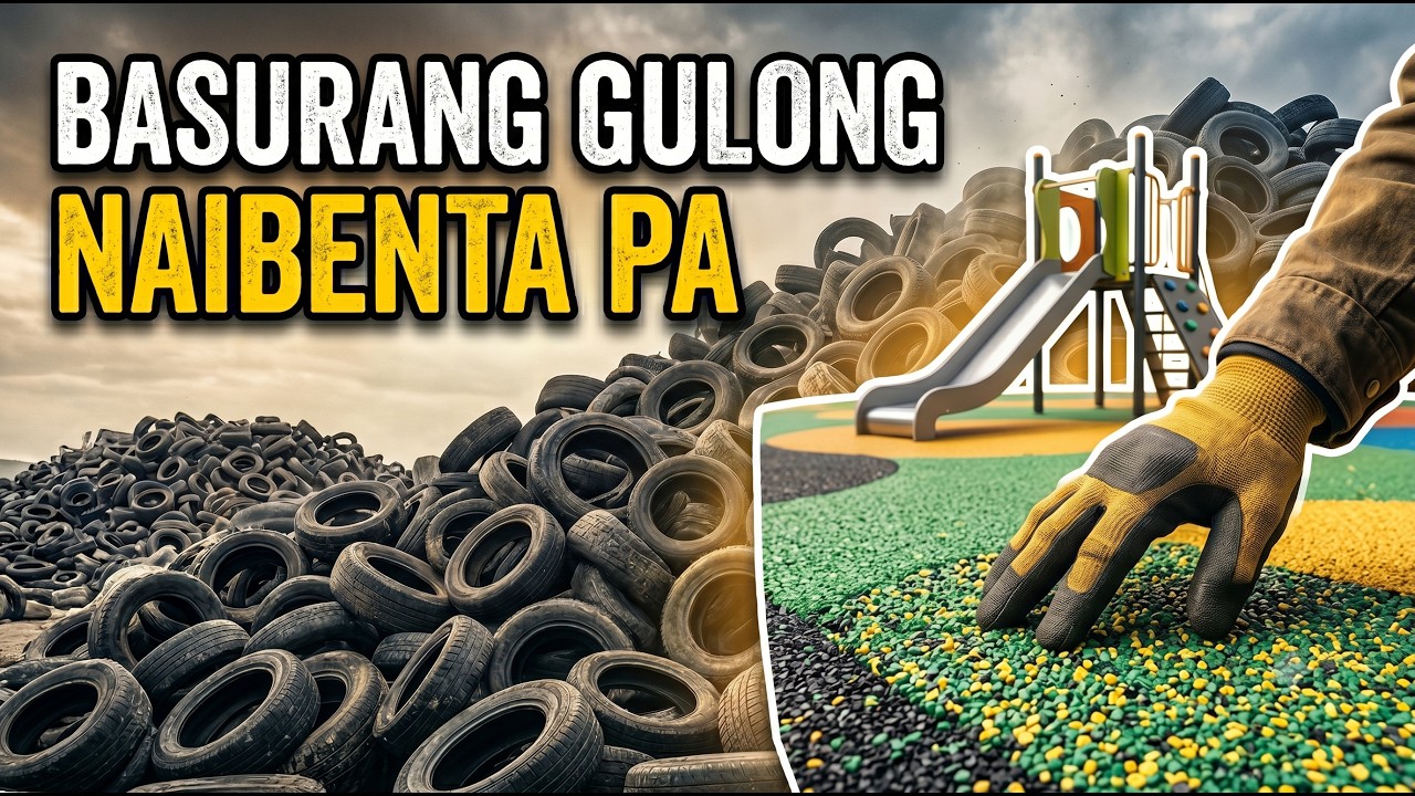 1 bilyong gulong ang itinatapon taon-taon. Paano ito ginagawang kapaki-pakinabang muli?