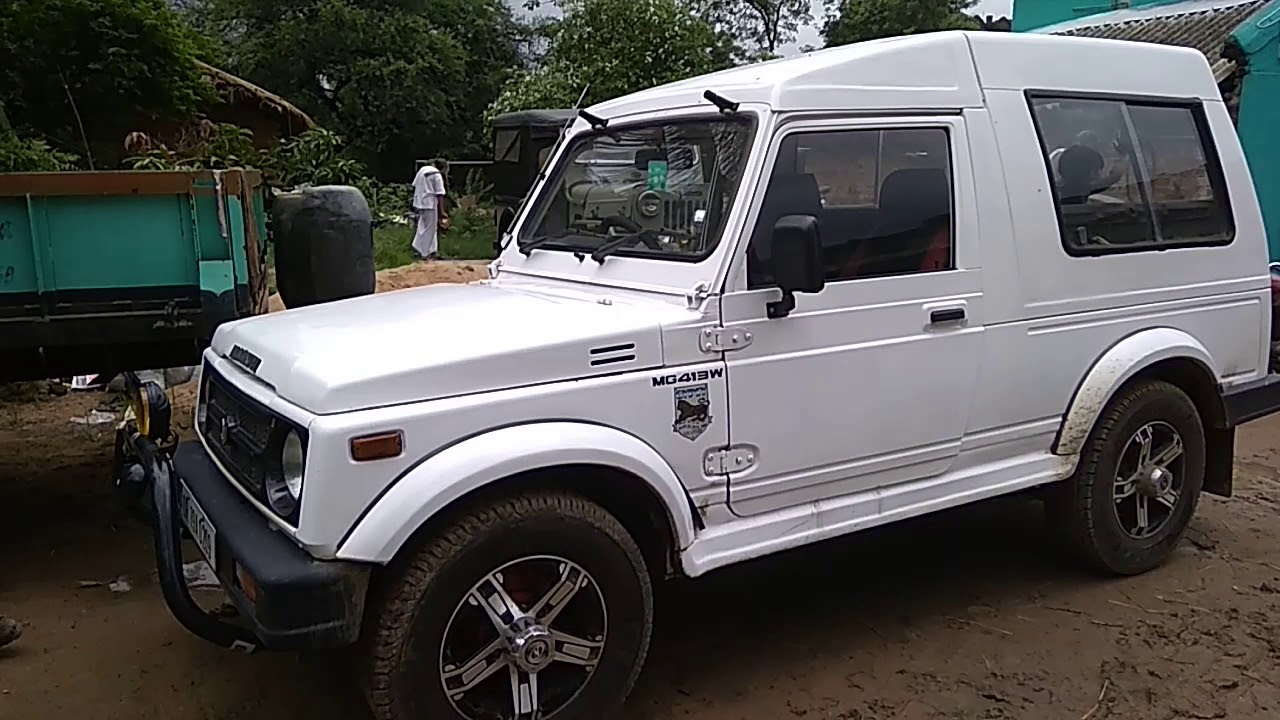 Maruti Gypsy restoration old to New full Body model