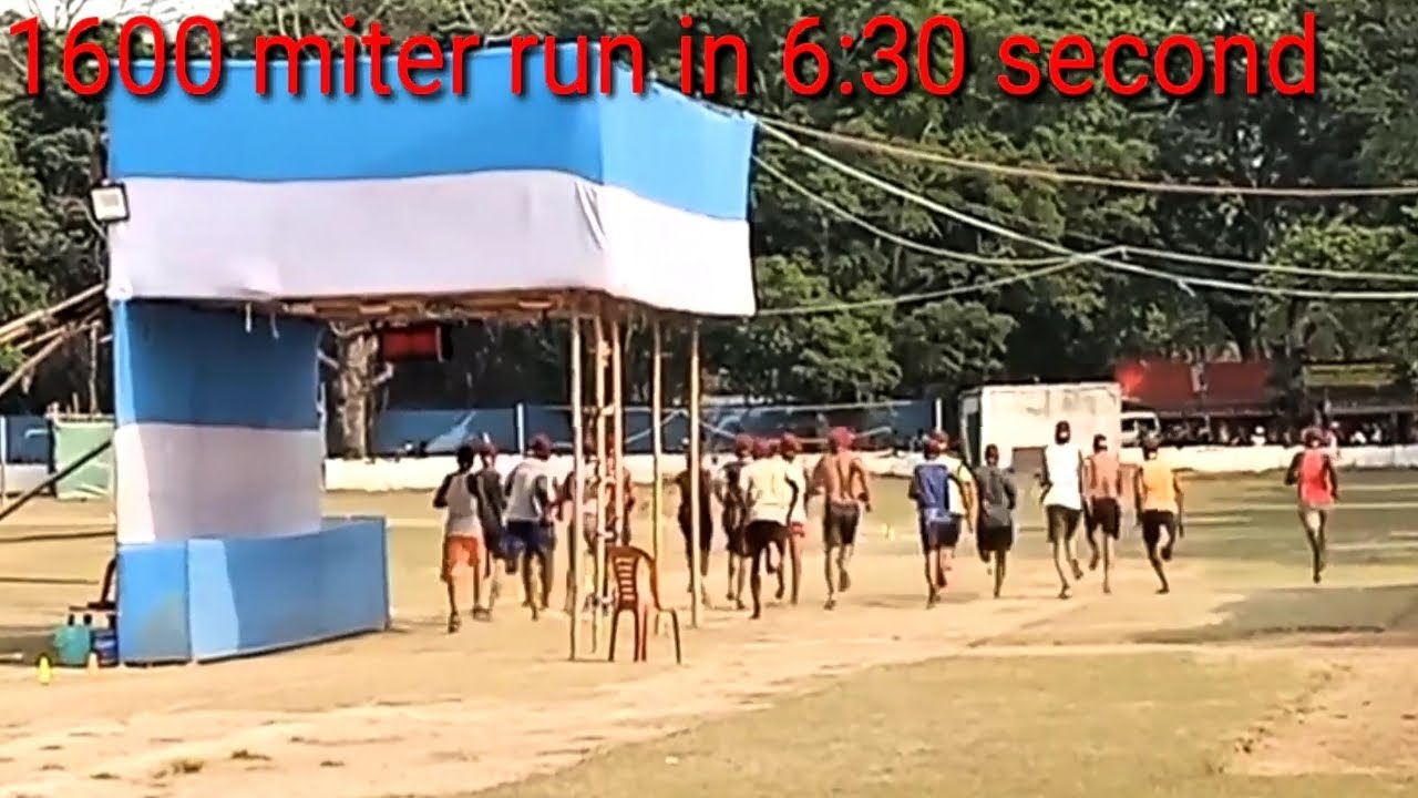 West Bengal Police Constable 1600 miter run | By GG Study